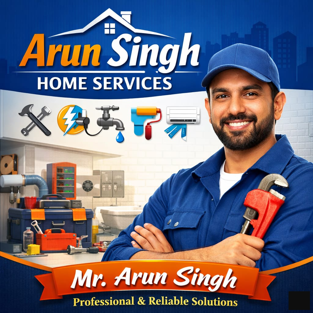 Arun Sigh for Home Services 