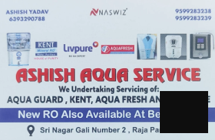 Ro + Alkaline service and new  also