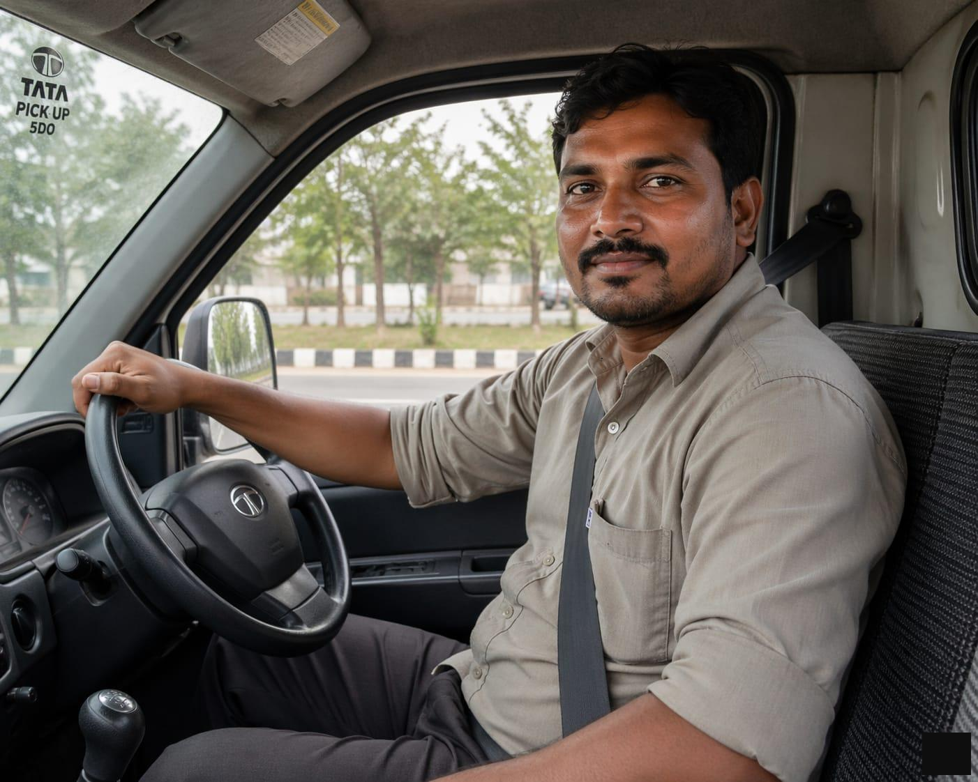 Tato,pick up vain driving