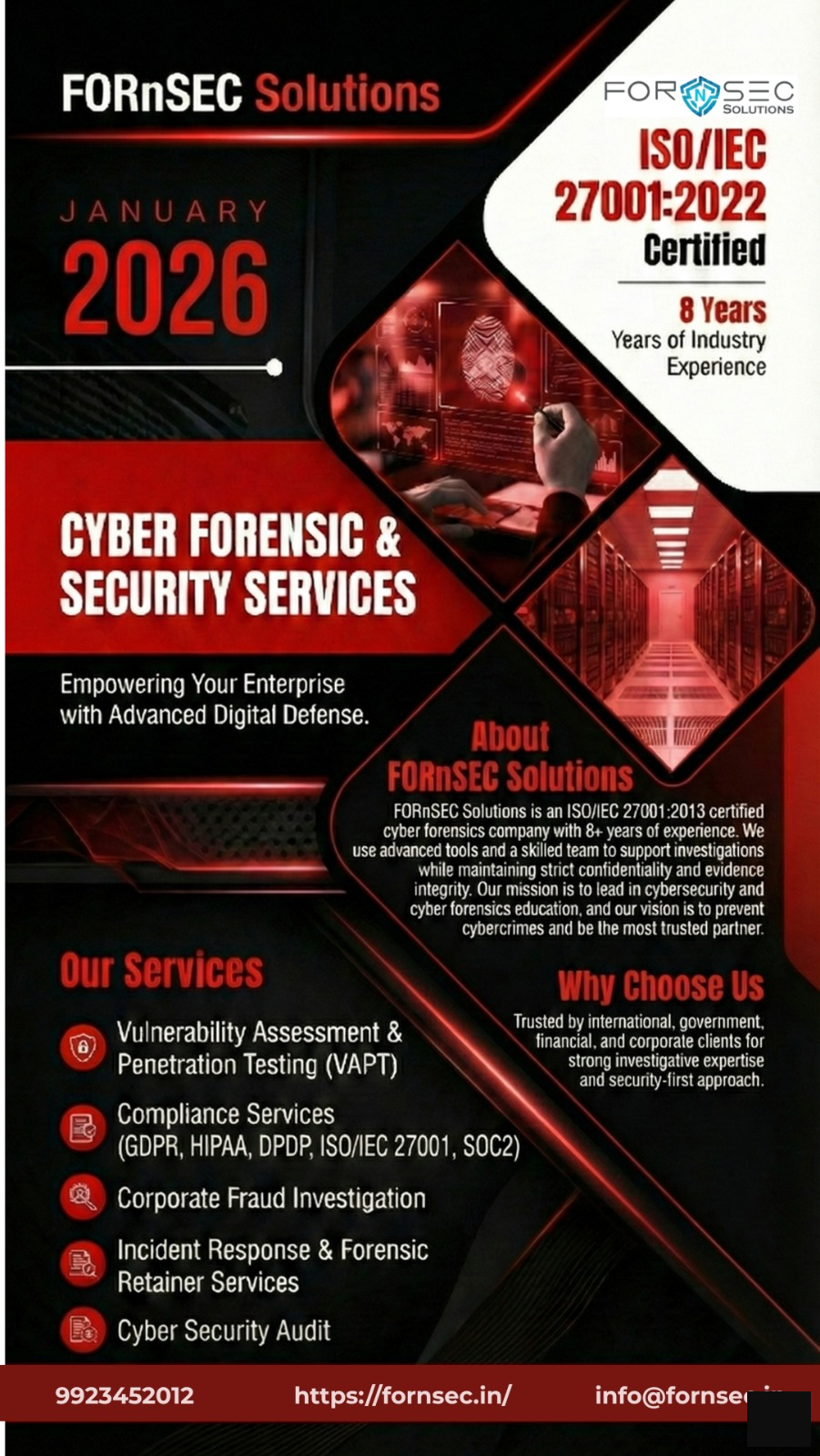 CYBER FORENSIC & SECURITY SERVICES