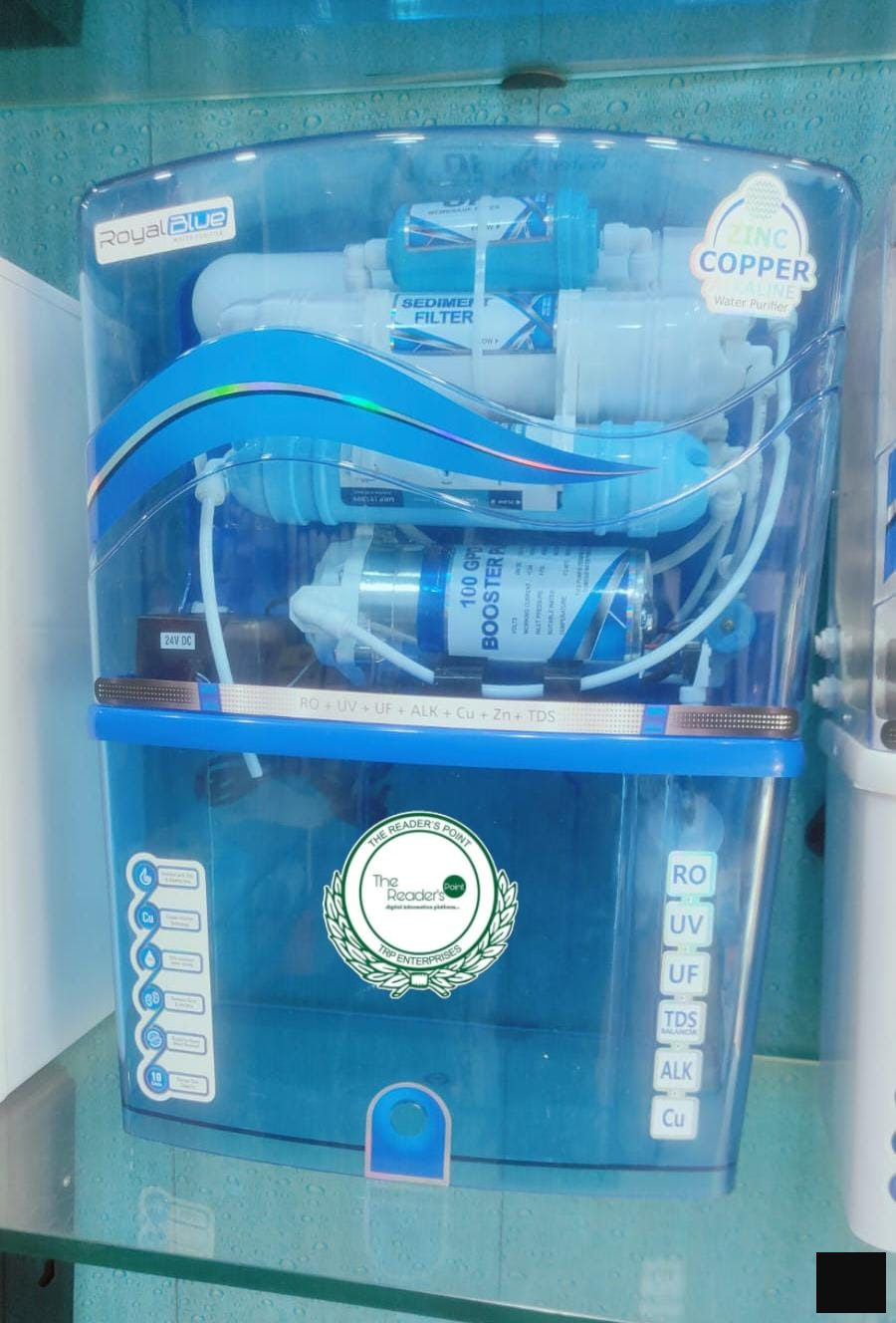 TRP AQUA - RO ALKALINE TECHNOLOGY MACHINE
