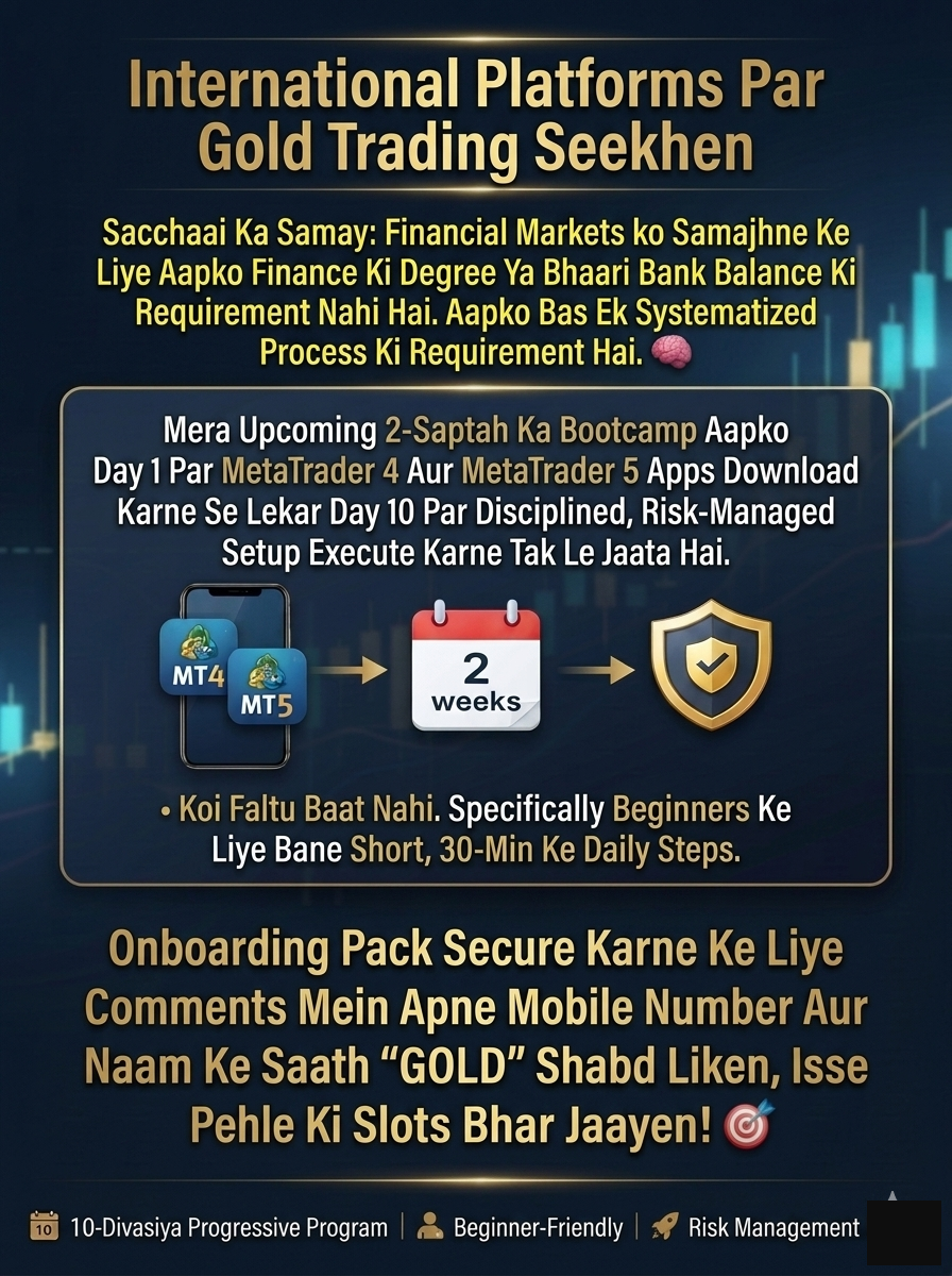 Learn Forex (Gold) Trading on MT4 and MT5